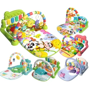 Musical Baby Kick & Play Gym – Early Education Piano Mat