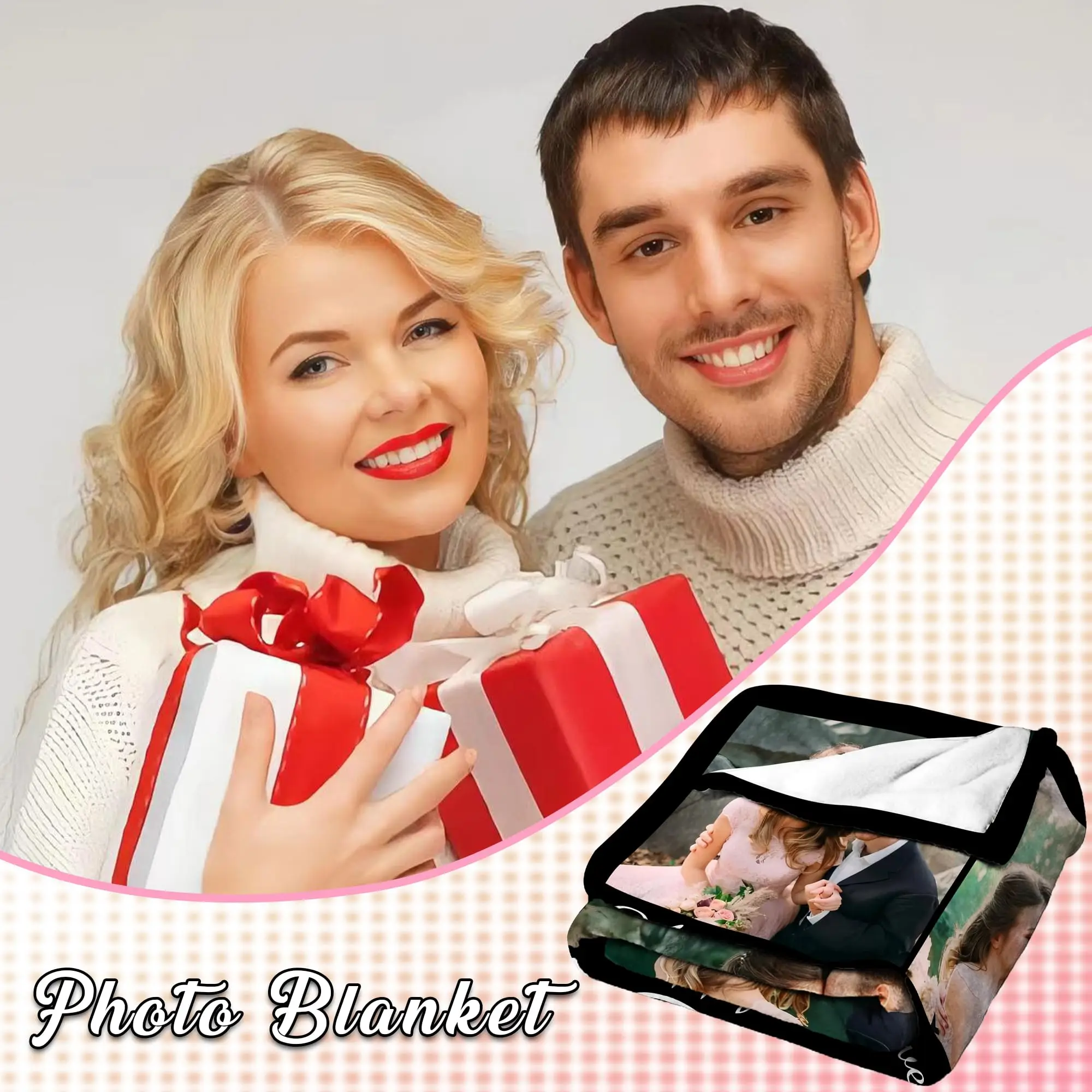 Personalized Photo Fleece Blanket – Custom Memory Gift - Image 2