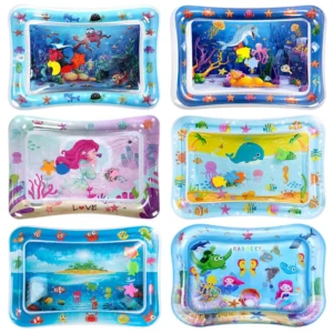 Tummy Time Inflatable Water Play Mat – Sensory Activity Pad