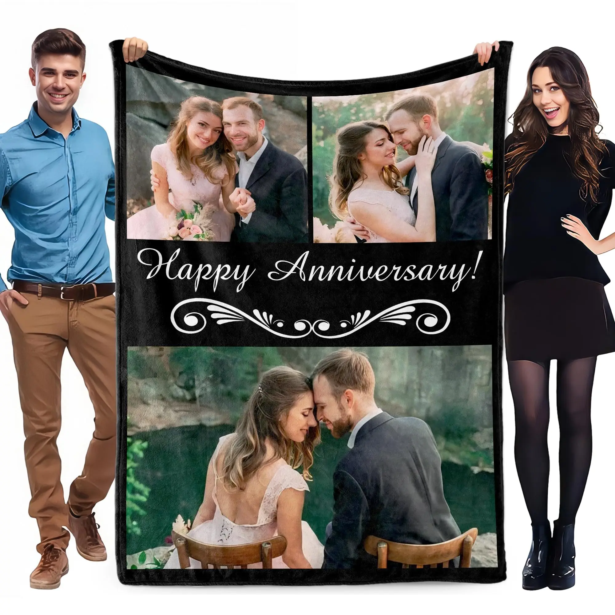 Personalized Photo Fleece Blanket – Custom Memory Gift - Image 3