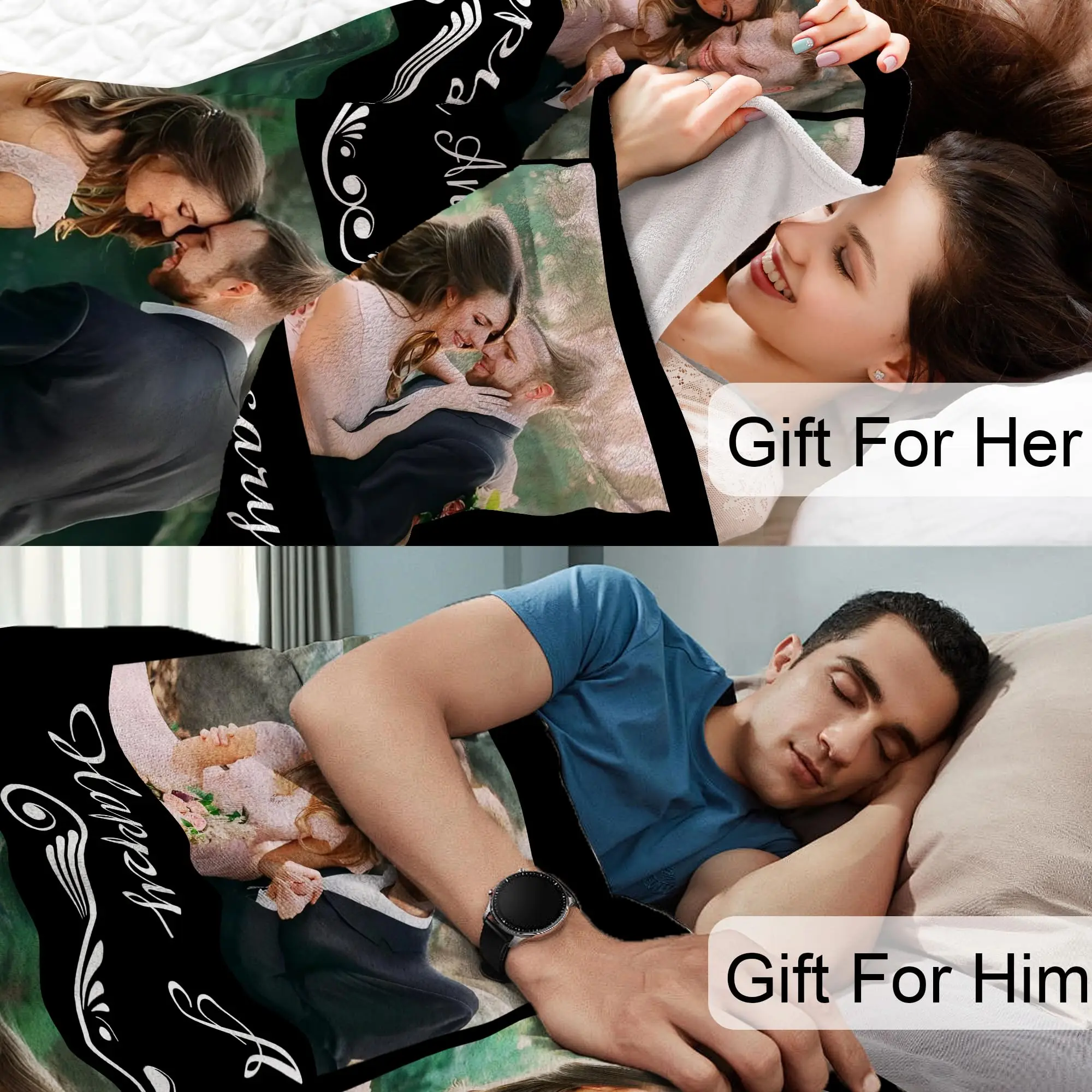 Personalized Photo Fleece Blanket – Custom Memory Gift - Image 5